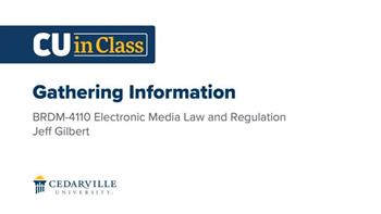 View thumbnail for Journalism – Electronic Media Law and Regulation